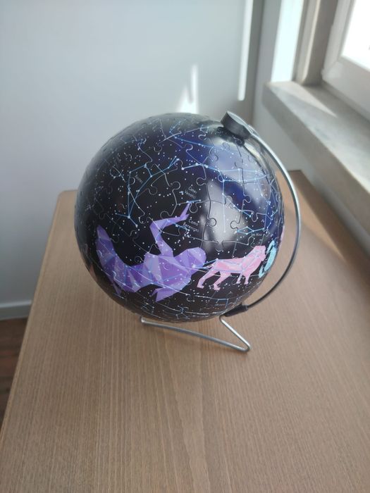 Ravensburger - Puzzle 3D Globo Estrelas Glow in the dark 180 peças