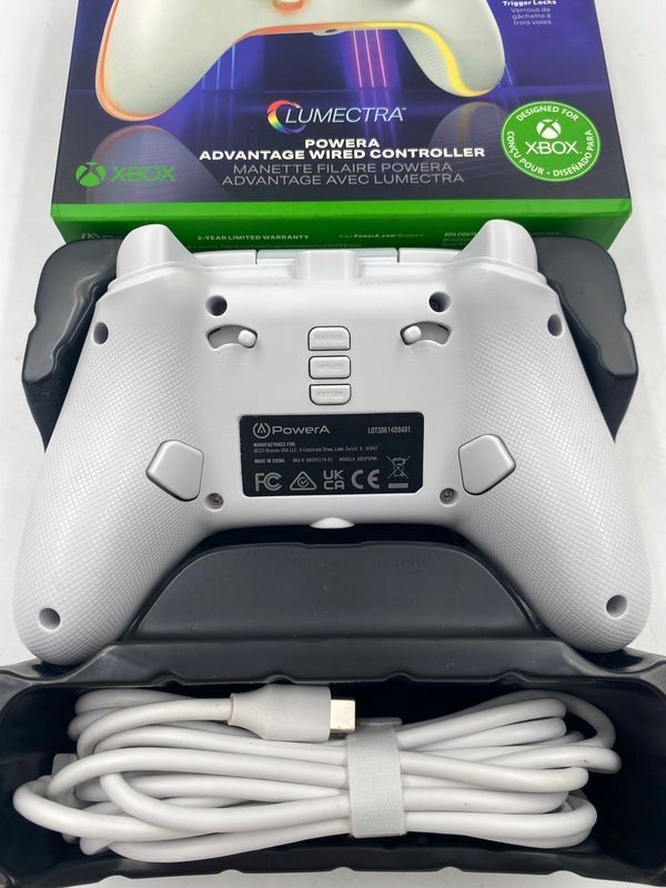 outlet powera pc/xs pad advantage lumectra biały i taśma led rgb opis
