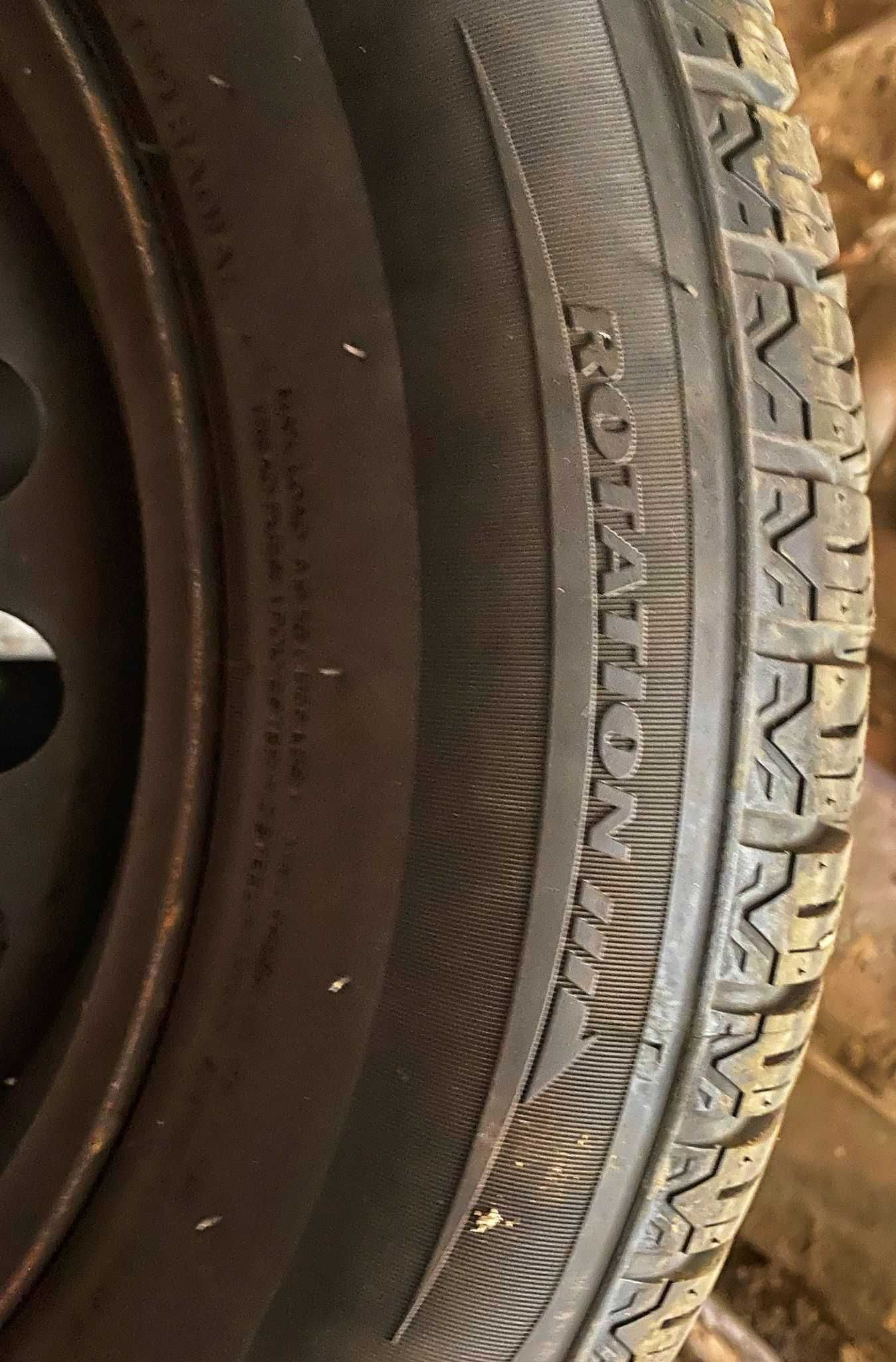 Komplet 4 opon wielosezonowych wraz z felgami stal 195/65 R15 91 V All