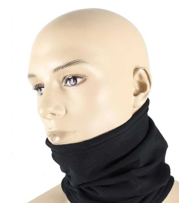 Komin Termoaktywny Oddychający Na Szyję Głowę Czarny rozmiar L/XL