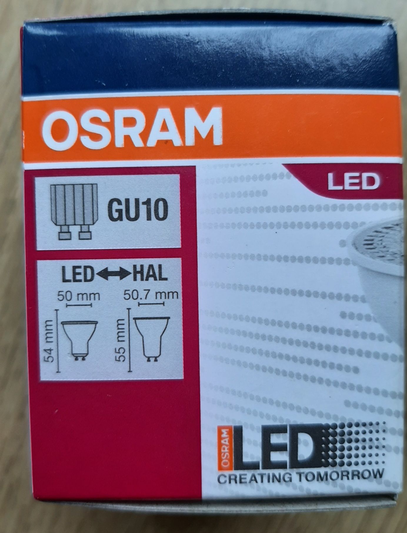 Żarówki Osram LED GU10 6500k 4,8W