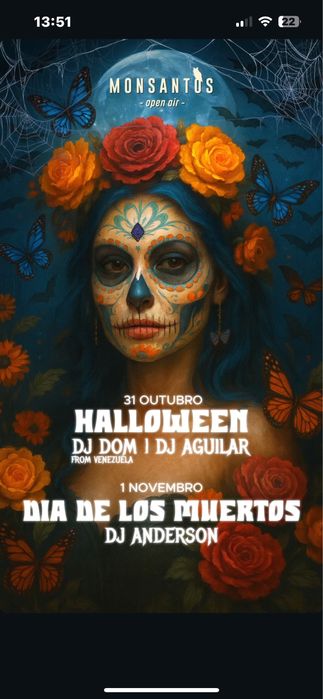 Ingresso HELLOWEEN - Monsantos 31/10