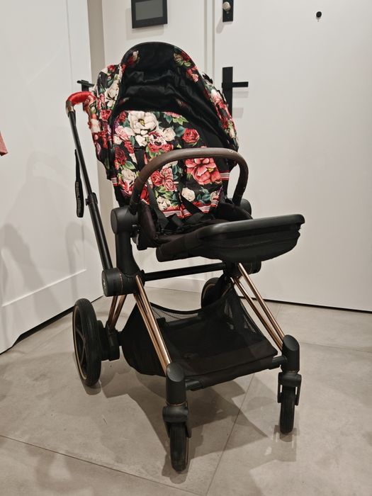 Cybex E-priam E Priam 2.0 spacerówka + gondola + płozy