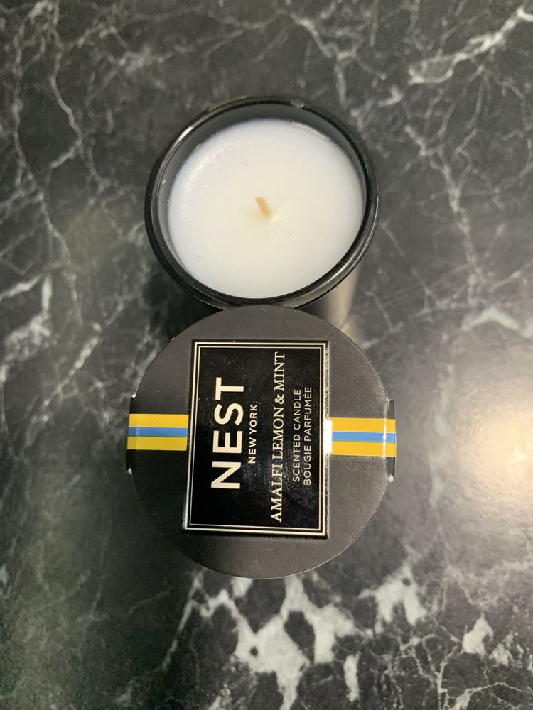 Nest ароматична свічка amalfi lemon and mint 29g