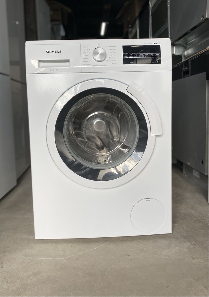 Вузька пральна машина Siemens WS12T440/04 | Німеччина, 6 кг, iSensoric