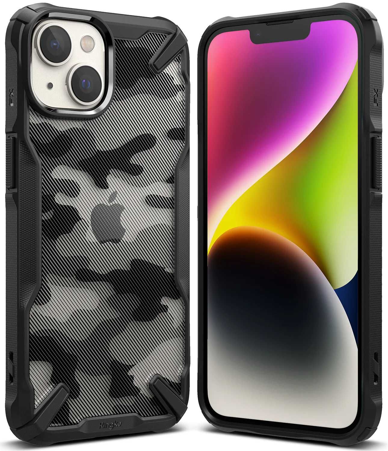 Чохол Ringke Fusion X Case для iPhone 14 Camo Black