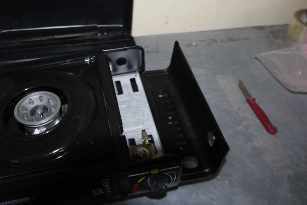 kuchenka turystyczna nowa zapakowana na kartusze 2w1 jakość niska cena