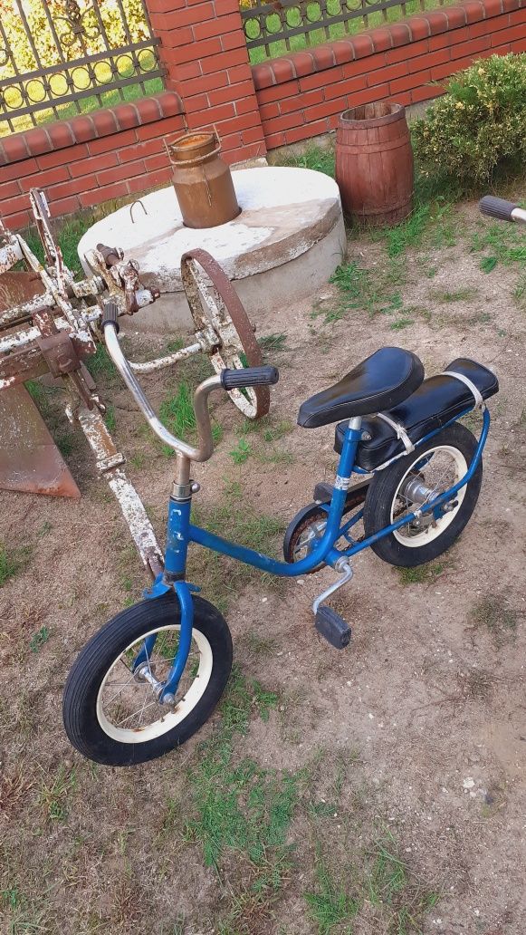 Rowerki dziecinne z prl 4szt cena za 4szt dużo taniej