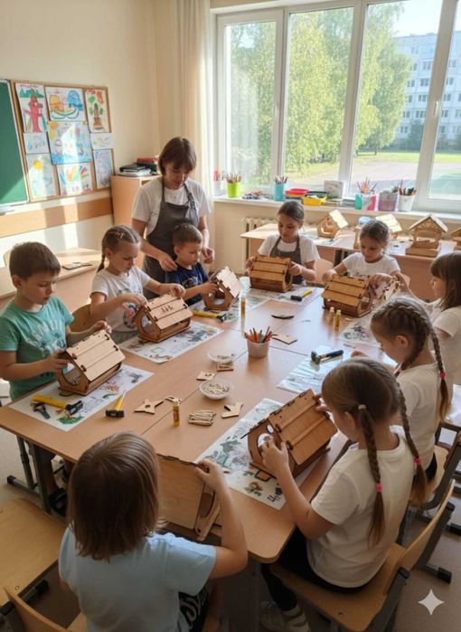 Акція! Годівничка для птахів (дерево)