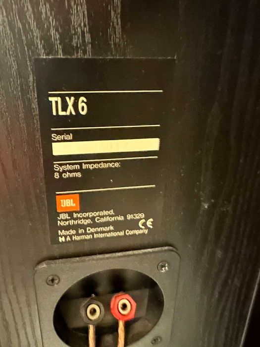 Акустика (Колонки) JBL TLX 6, 3 смуги, потужний бас, 120W, 90db