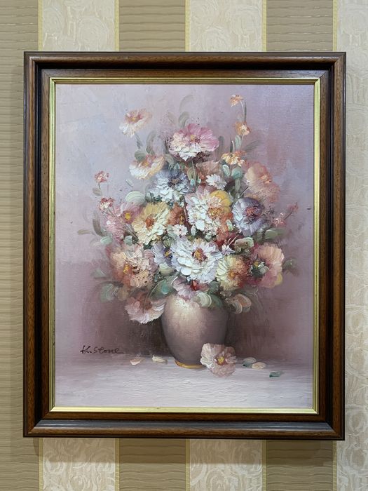 Картини (вінтаж).  Олія на холсті. Англія.