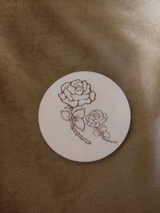 Podkładki pod kubek grawer 10 cm