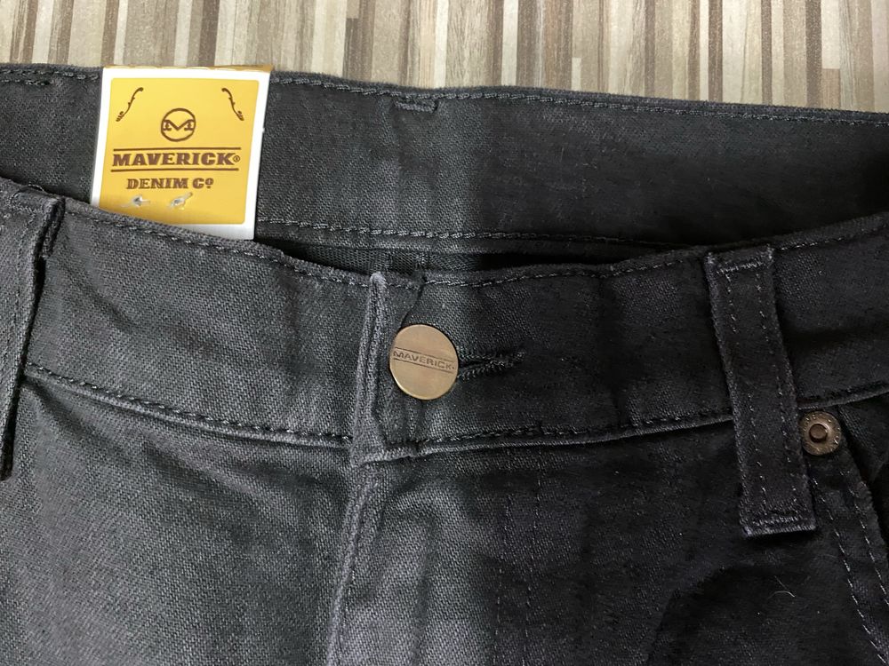Spodnie męskie jeans 34/31 pas 84 cm komplet 2 sztuki Lee czarne nowe