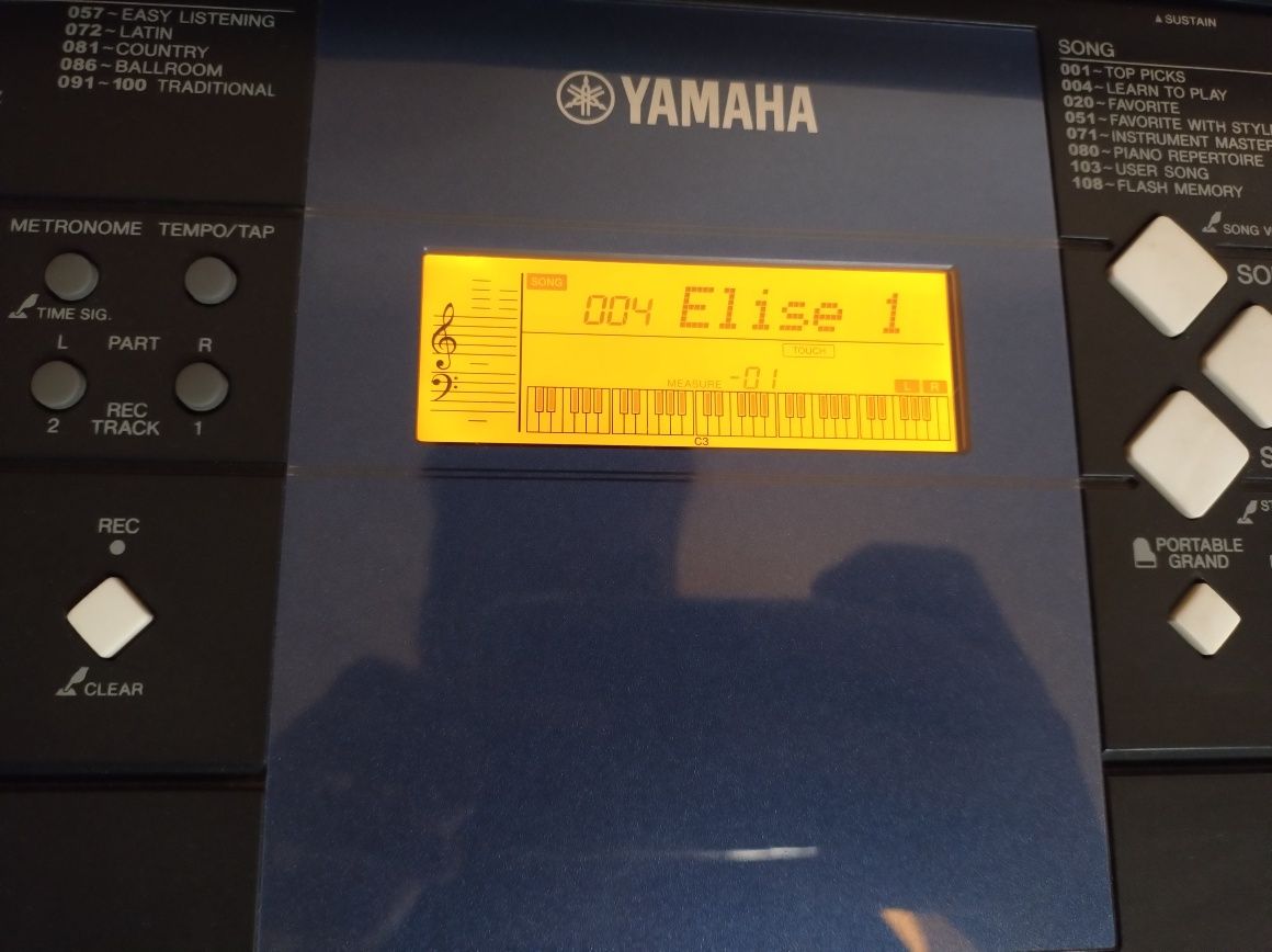 Yamaha PSR-E333 - Klawisze/Keyboard + Pedał sustain