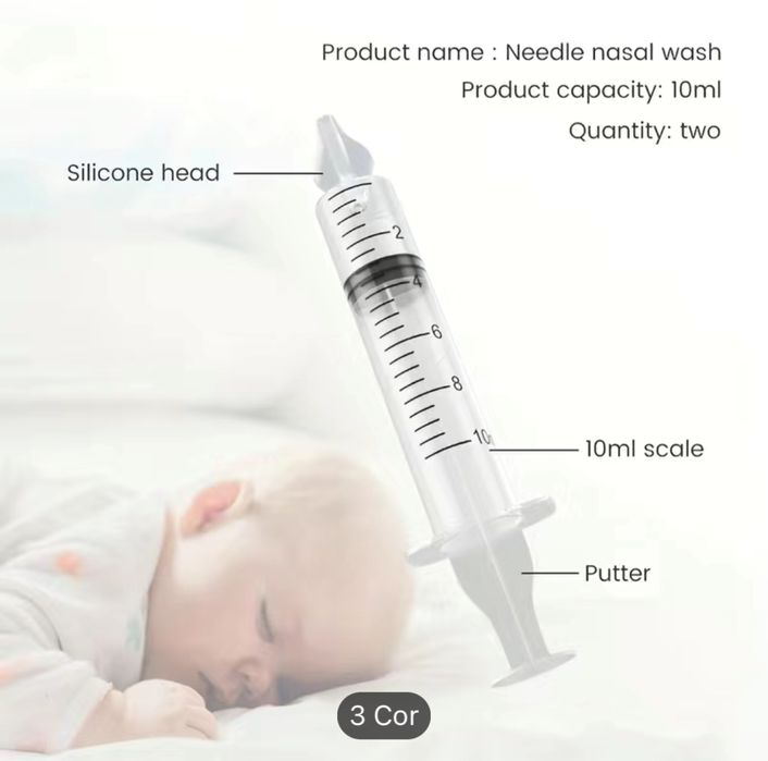 Kit Limpeza Nasal p/ Bebé