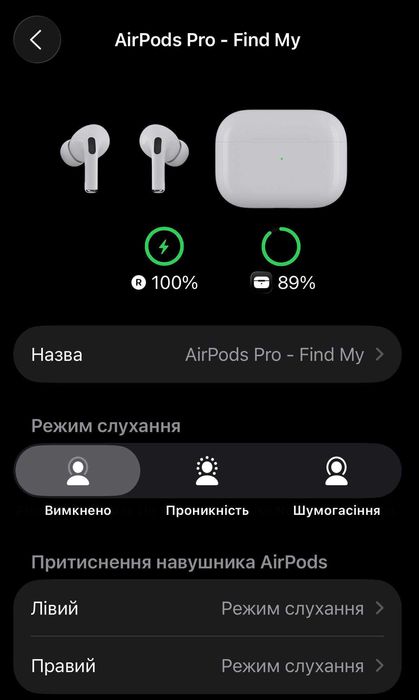 Продам AirPods Pro, правий навушник і кейс, оригінальні.