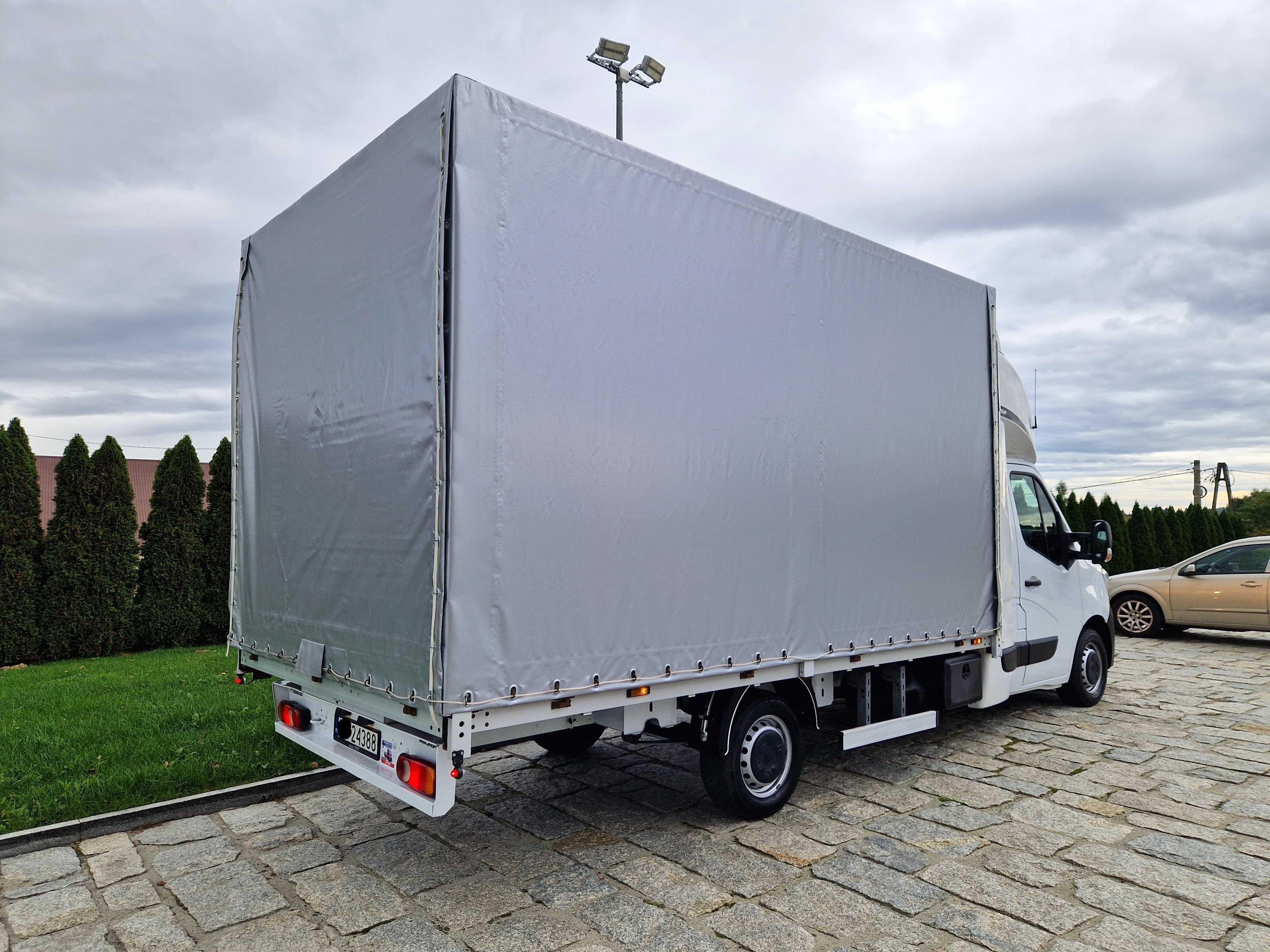 Renault Master Spojtrak Wejkama Międzynarodówka Kurnik 2xAKU Poduszki