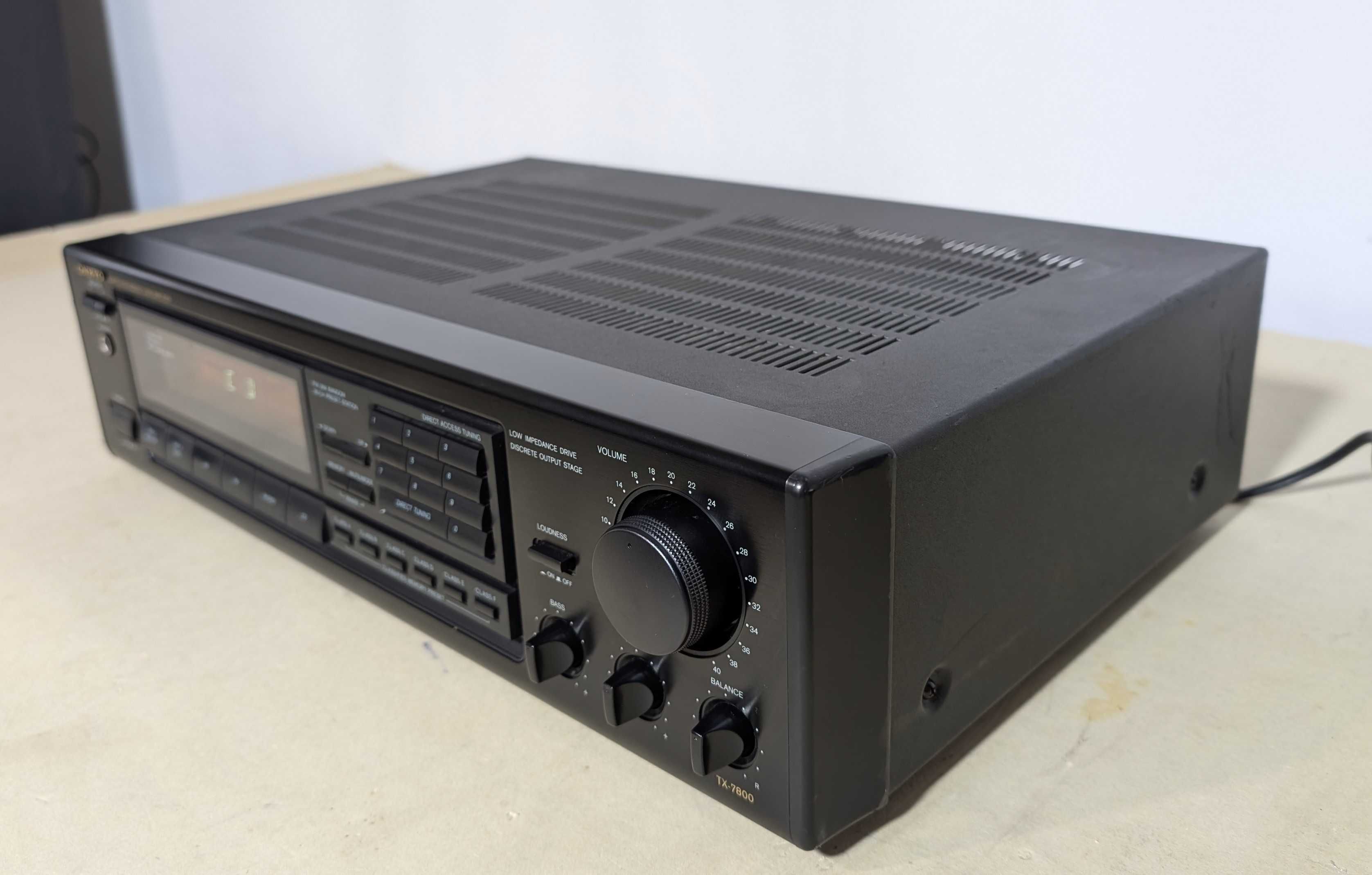 Стерео ресивер Onkyo TX-7800,/FM/50 Вт/канал/4-8 Ом/Phono/Малайзія