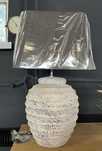 Lampa stołowa - betonowa w stylu loft boho 55cm Habufa
