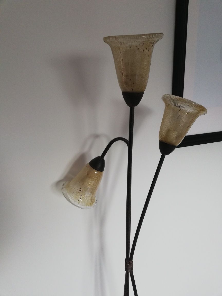 Lampa stojąca, 3 żarówki