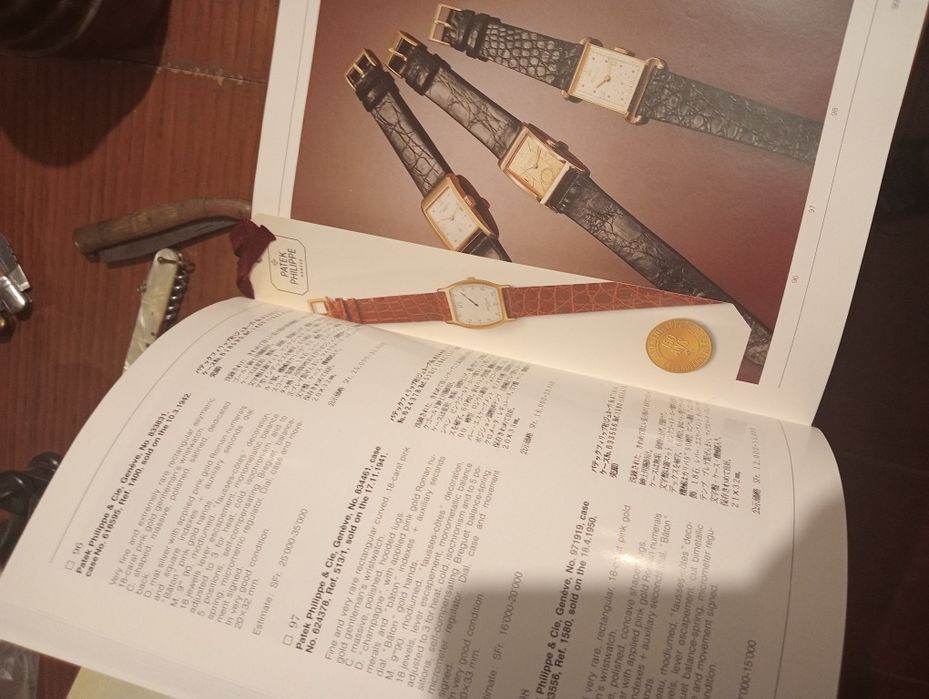 Catálogos Patek Philippe
