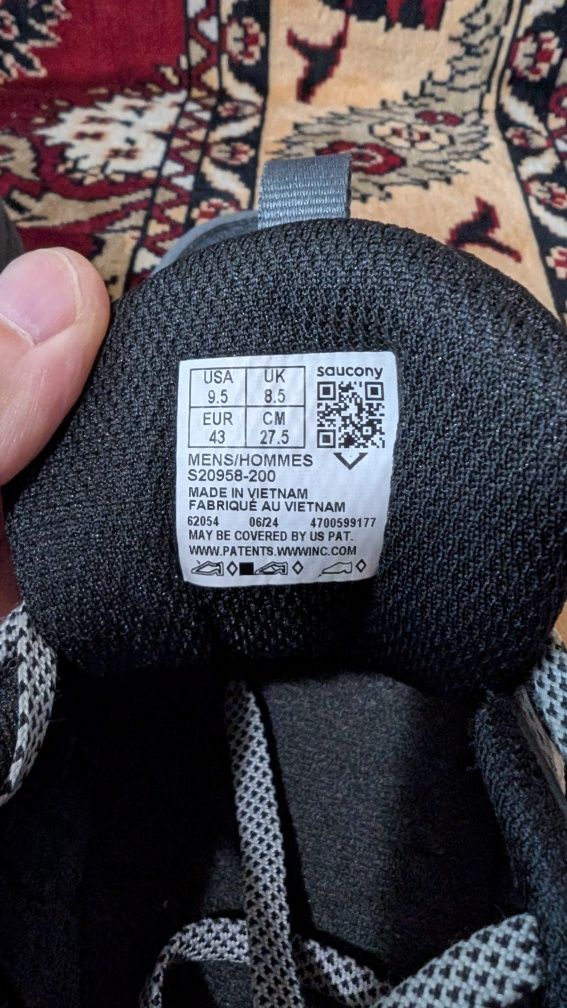 Кросовки Saucony оригинал (43) 27.5 см
