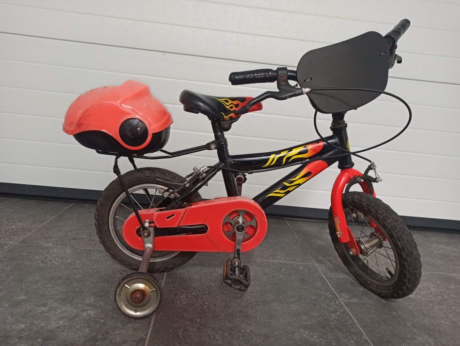 Bicicleta roda 12 com rodinhas