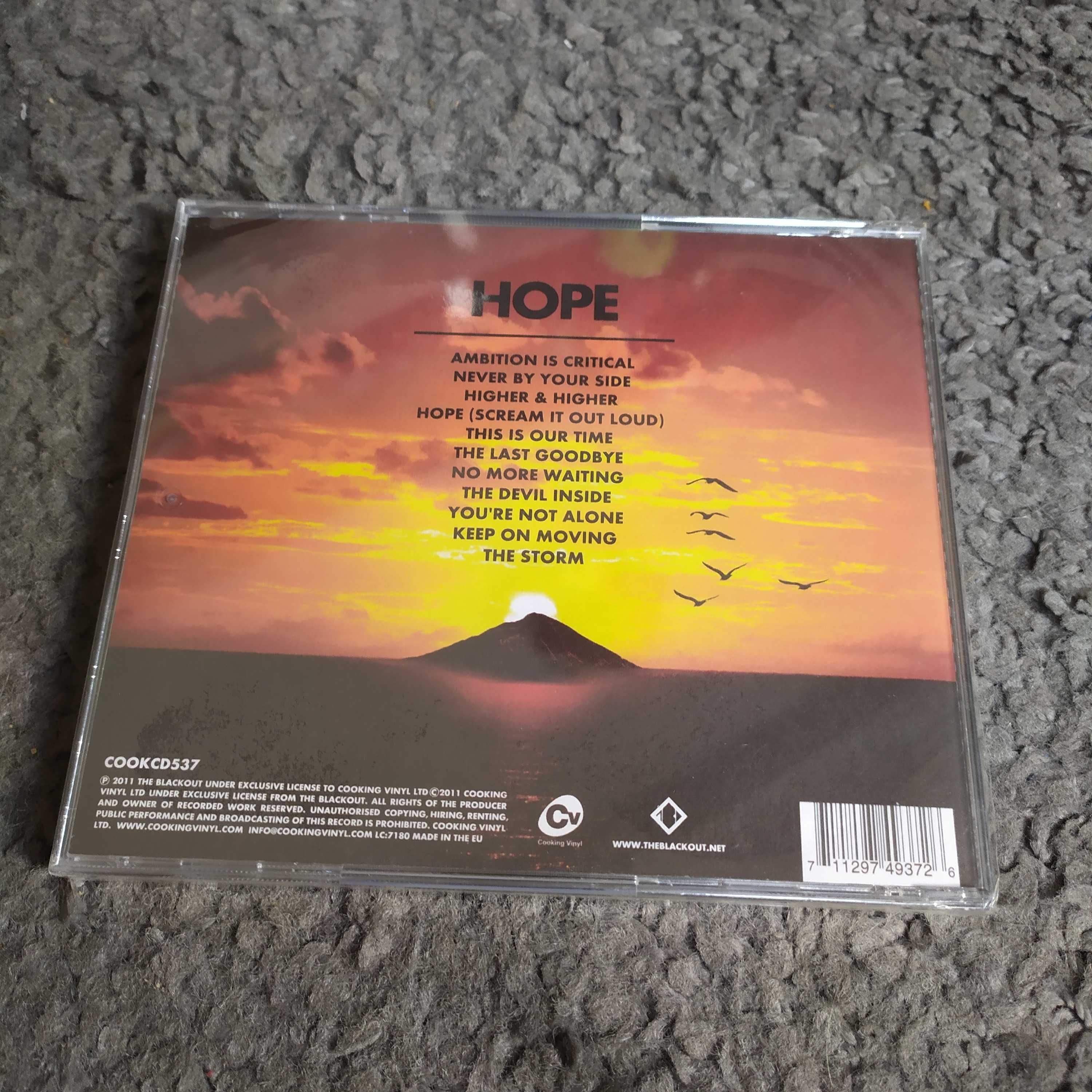 The Blackout Hope CD folia