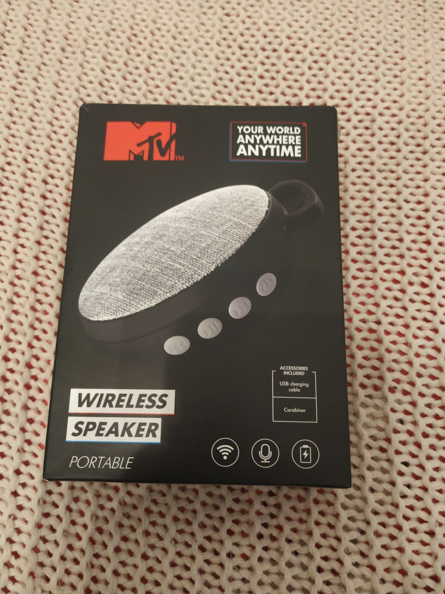 MTV mały głosnik przenośny