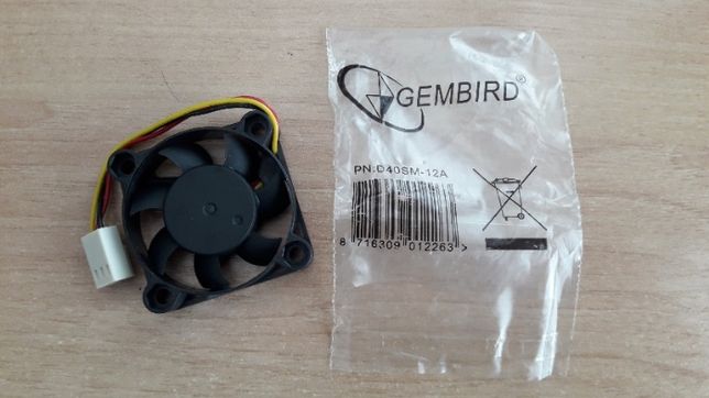 Вентилятор Gembird, Maxtron 40 mm