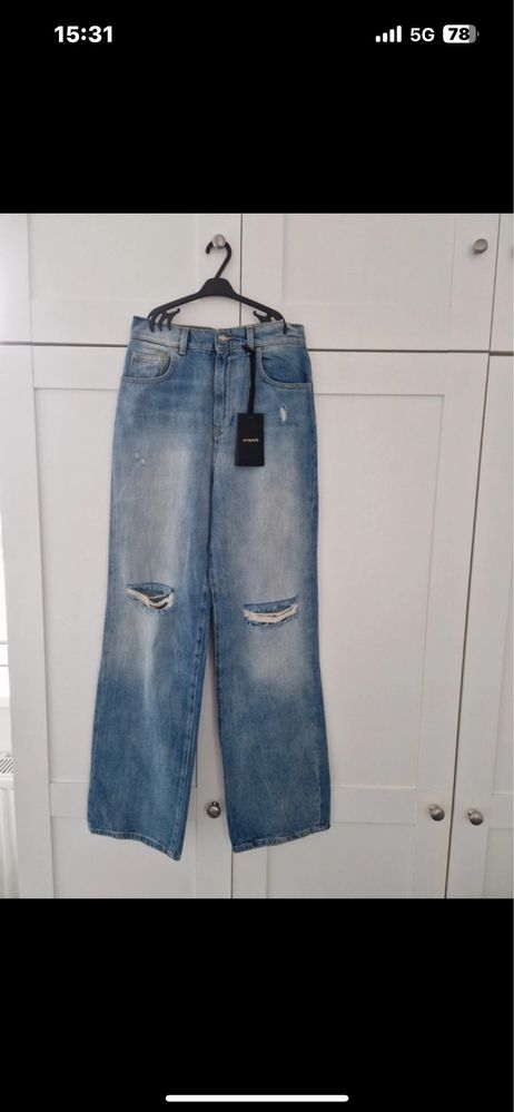 Spodnie  jeansowe Pinko - oryginalne