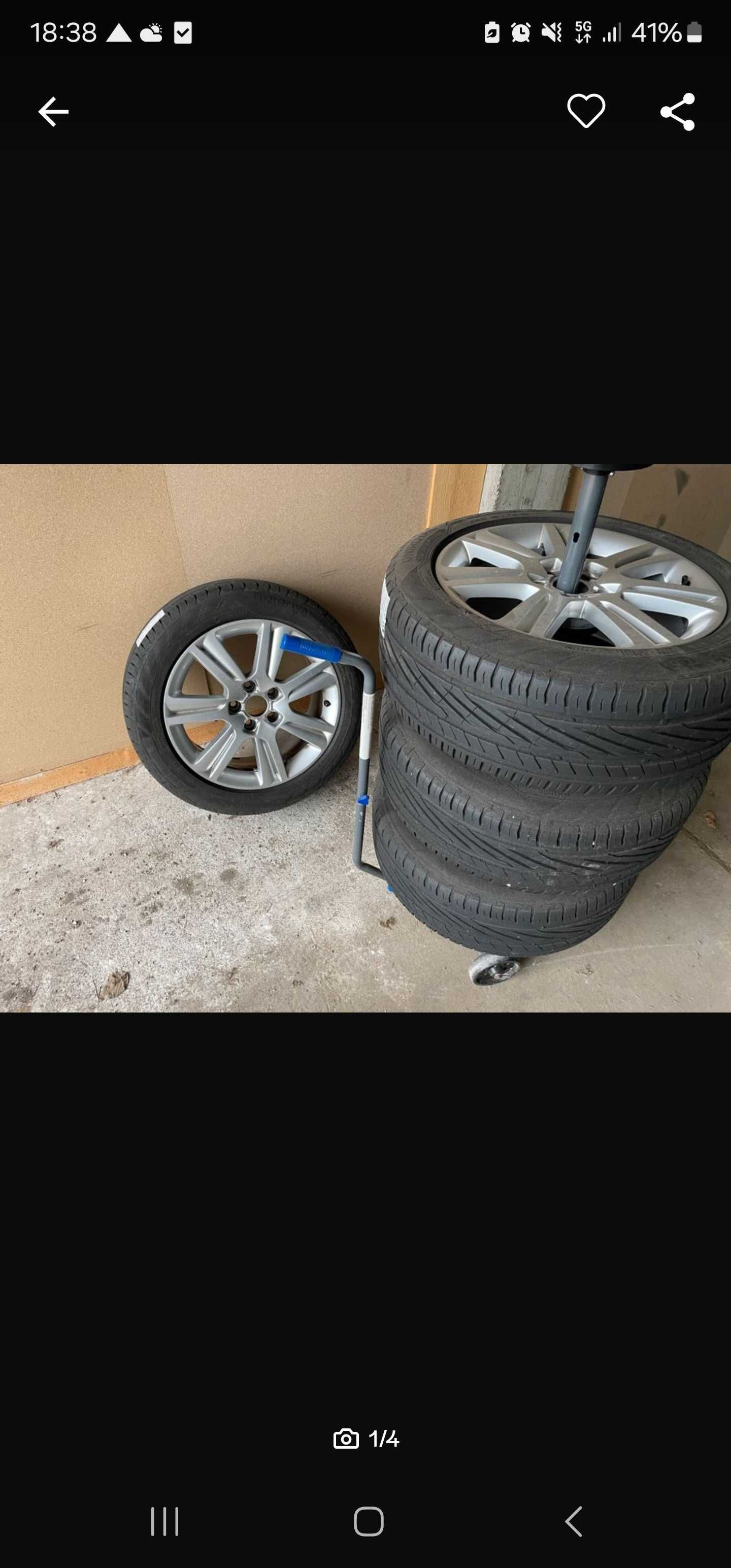 Alufelgi R17 Audi 5.x112 plus opony p zero 225/45/17