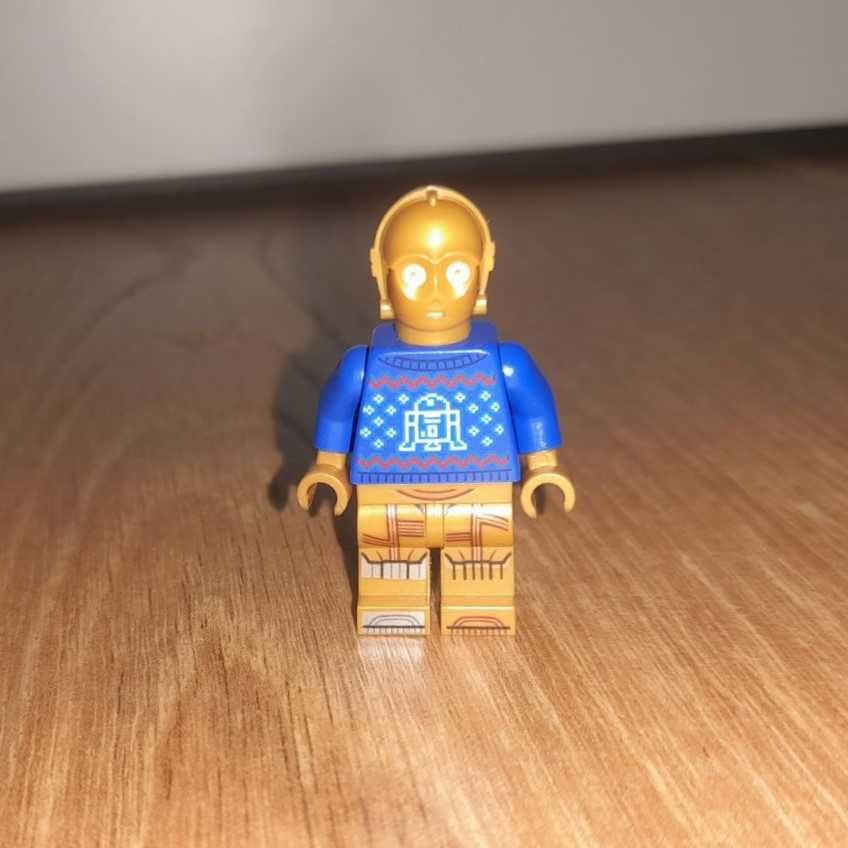 LEGO Star Wars / C-3PO Christmas / sw1238 / oryginalna minifigurka