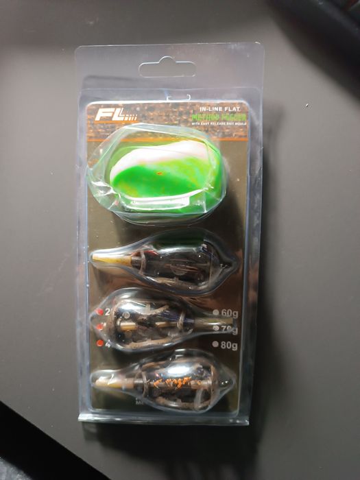 3 koszyczki do method feeder + foremka FL