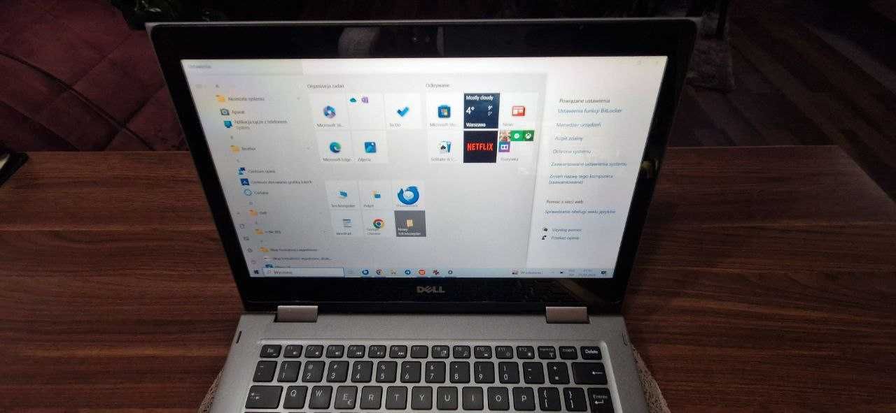 Dell Inspiron 14" 5379 i5-8250U 16GB/512GB Touch,Dotyk,Laptop+Tablet