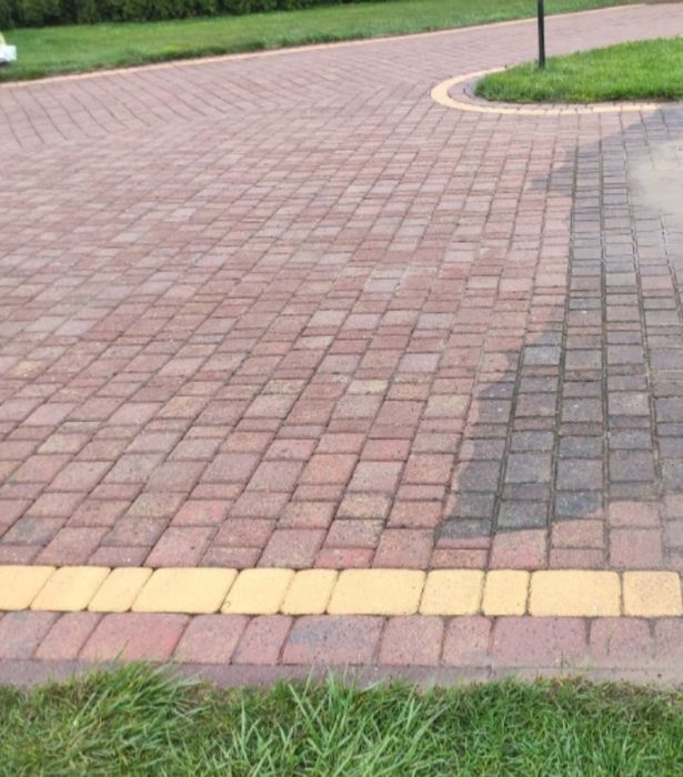 Kostka brukowa barwy jesieni