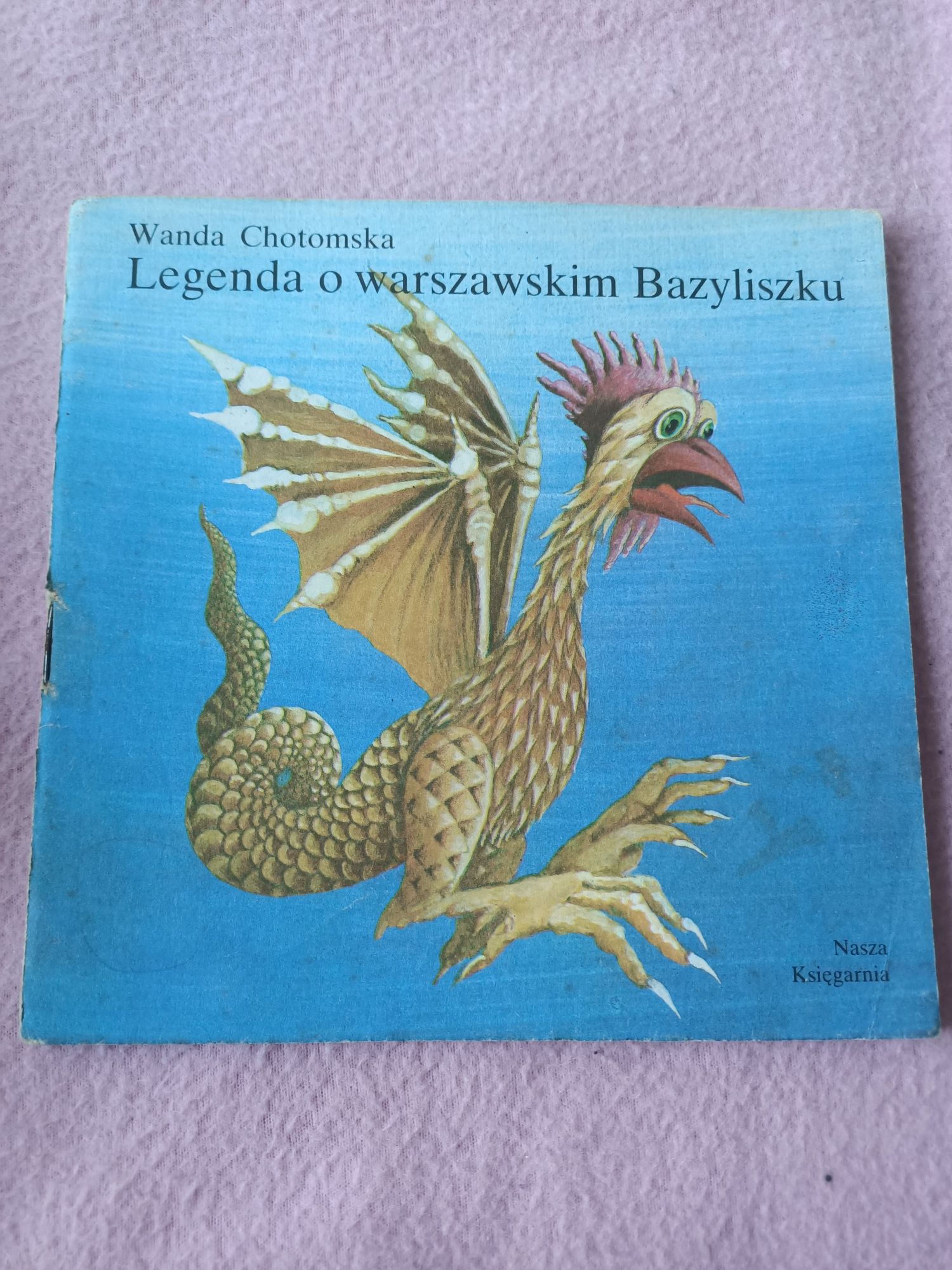 Legenda o warszawskim Bazyliszku Wanda Chotomska kolekcjonerska PRL