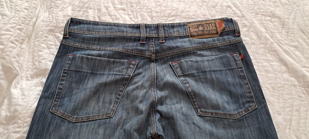 Spodnie jeansy męskie Big Star W 33 L 32 straight