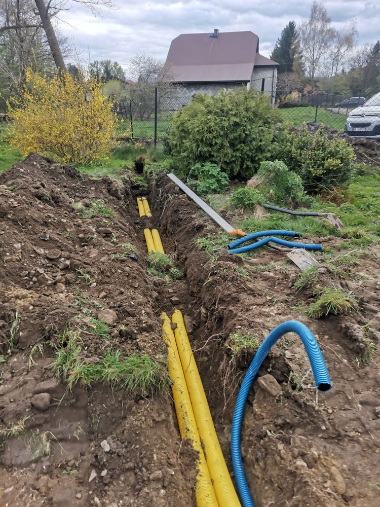 Drenaże opaski domu ocieplenie fundamentow drenaże ogrodów działek