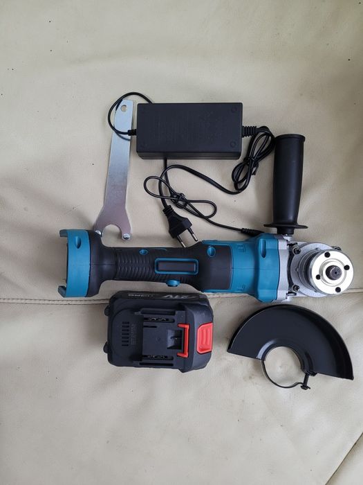 Szlifierka kątowa akumulatorowa bezszczotkowa 125 18V 3Ah zestaw kpl