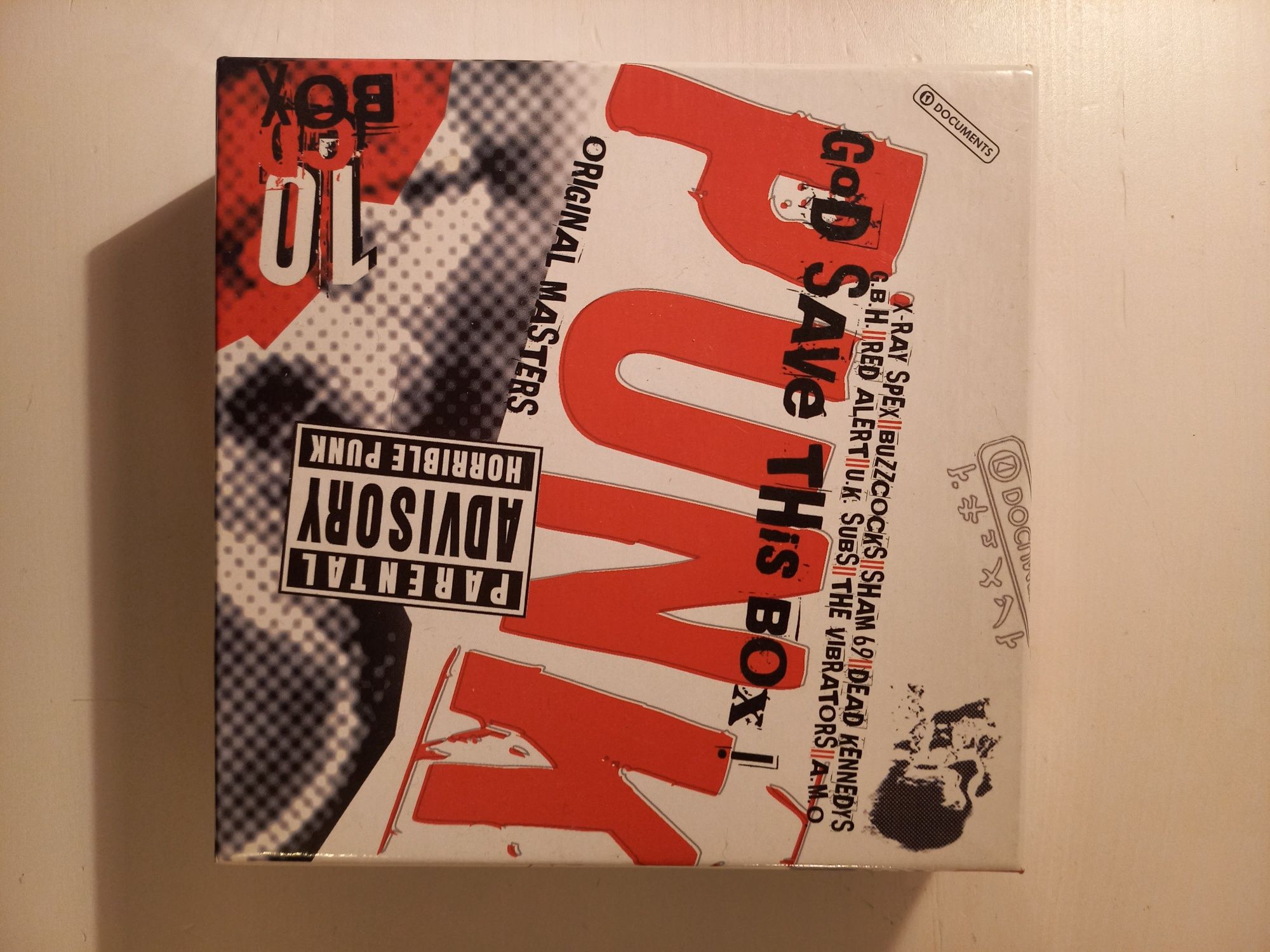 Punk God Save This Box: Original Masters CD 10 płyt