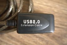 Aktywny przedłużacz USB 2.0 (męski → żeński)