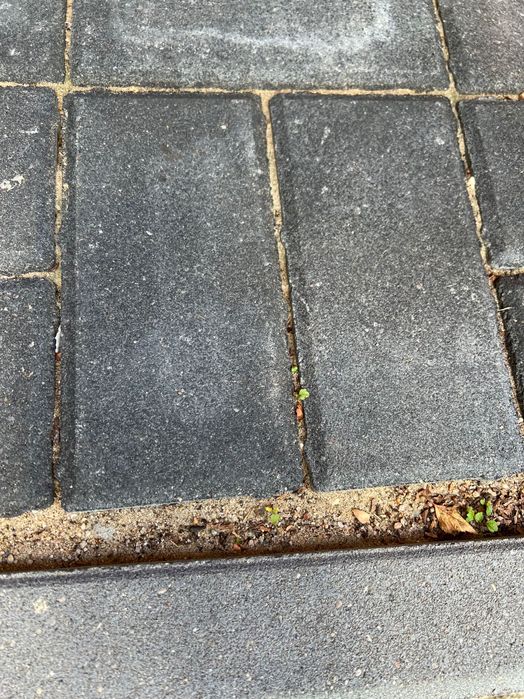 Kostka brukowa Polbruk Prostokąt 4 cm grafitowa