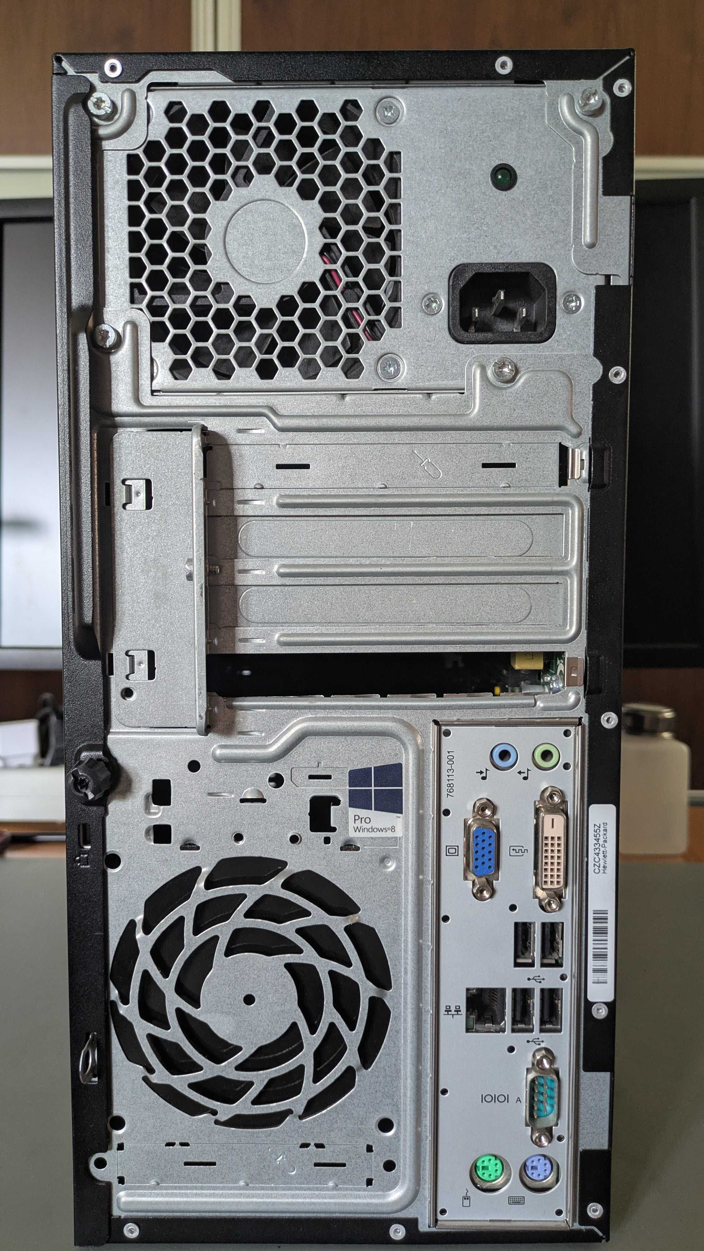 Komputer HP Prodesk, Baza. i5 4460, 4GB DDR3, bez dysku.