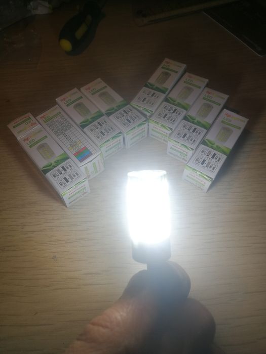 10x Żarówka G4 zestaw LED KAPSUŁKA MINI G4 4W = 30W 6500K ZIMNA BARWA