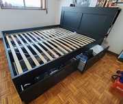 cama BRIMNES ikea 160x200cm , completa ( com estrados e cabeceira )