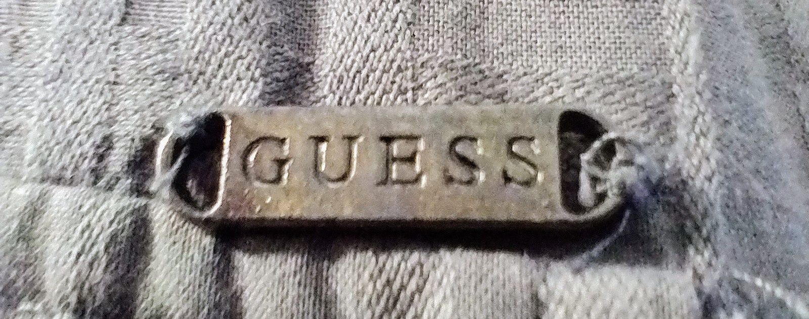 Koszula Guess Los Angeles Jest kod QR Slim Fit