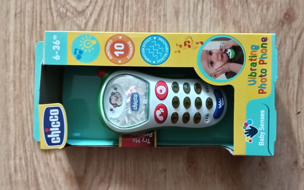 Nowy zabawkowy  telefon inteaktywny Uibrathing Photo Phone  do dzieci