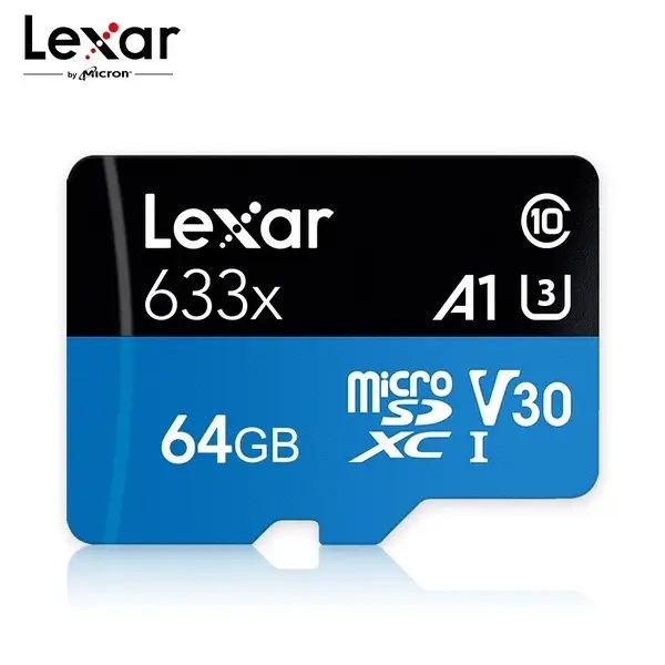 Micro SD карта 64gb Lexar / карта памʼяті 64гб лексар / карта памяти