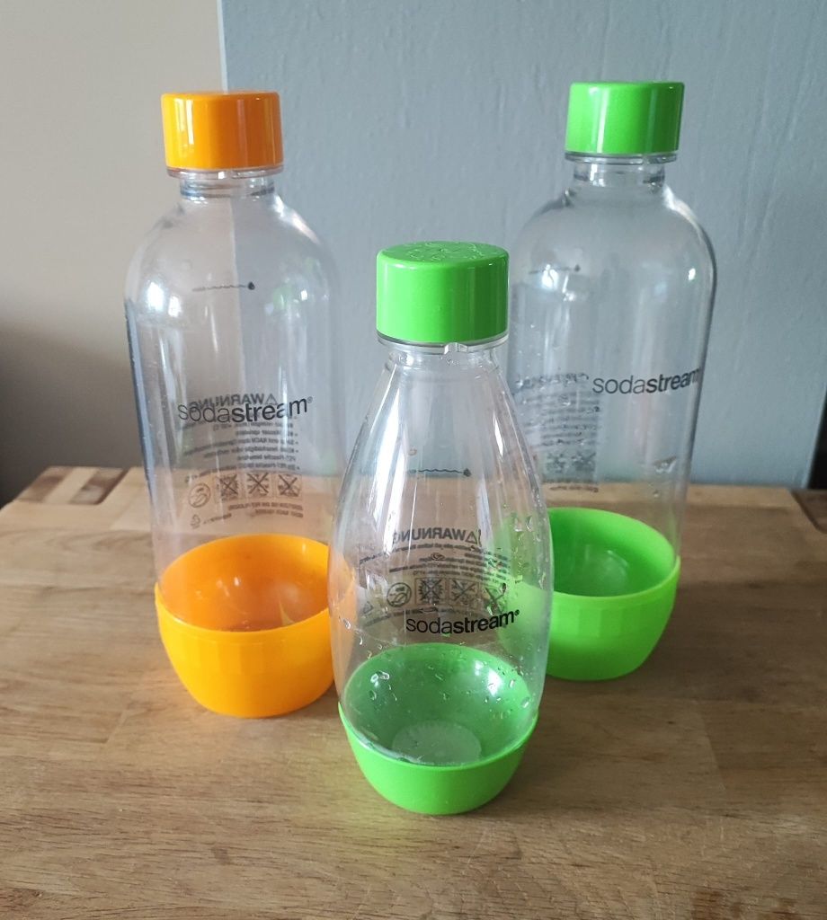 Komplet saturator Soda Stream Spirit 3 butelki i nabój CO2